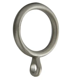 4 anelli nichel con occhiolo per tubo diametro 13 mm