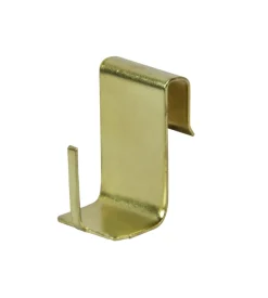 4 ganci in acciaio per astine per non forare i serramenti di alluminio