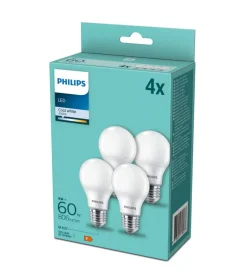 4 lampadine led philips 4000k, 806 lm