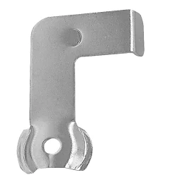 2 levette fissaggio per binario a corda