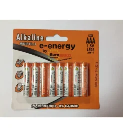 4+4 ministilo alkaline - aaa 1.5v blister.