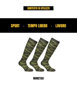 15 paia calza lunga invernale da lavoro anti-infortunistica 