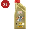5 pezzi olio castrol edge 5w-30 ll titanium 1l