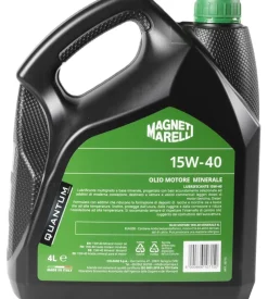 4 pezzi olio quantum marelli 15w40 minerale 4lt