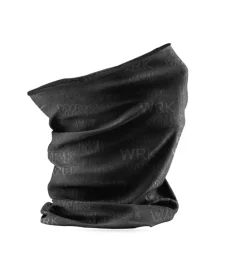 3 pezzi scaldacollo traspirante "wrk105" in fibra dryarn colore nero, tg unica