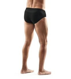 3 pezzi slip uomo tecnico "wrk201" in fibra dryarn colore nero, tg xxl - wrk