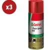 3 pezziolio castrol chain spray o r 0,4lt