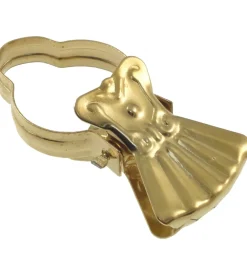 6 pinzettoni in metallo.