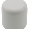 2 pomoli tappo per bastone ø23mm - colore bianco.