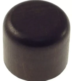 2 pomoli tappo per bastone ø28mm - colore noce.