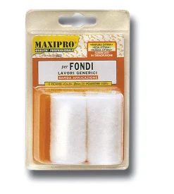 2 ricambi per minirullo bianco da 6.