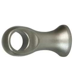 2 supporti nichel da 50 mm per tubo tende diametro 13 mm