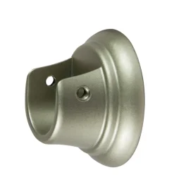 2 supporti nichel laterali per tubo tenda diametro 20 mm