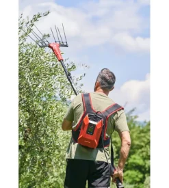 Abbacchiatore olive a batteria zainato dc50 blue bird 