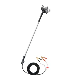 Abbacchiatore olive elettrico a batteria excel movimento oscillatorio verticale 12v + asta telescopica 2,2-3 mt