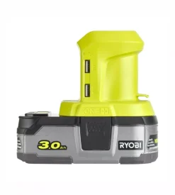 Adattatore a batteria con usb ryobi