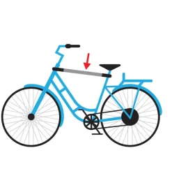 Adattatore "clicktop" per telaio bici donna  y8002499