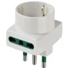 Adattatore multiplo bianco s17+2p17/11+p30 - vimar.