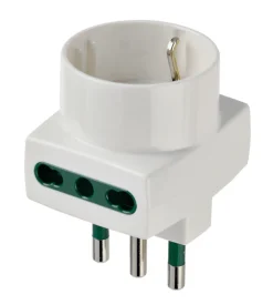 Adattatore multiplo bianco s17+2p17/11+p30 - vimar.