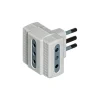 Adattatore tris 3 p.10a bianco - bticino.