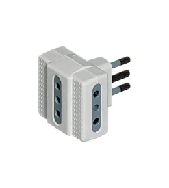 Adattatore tris 3 p.10a bianco - bticino.