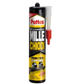 Adesivo acrilico henkel pattex millechiodi original cartuccia, 400 gr