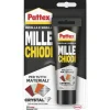 Adesivo henkel pattex millechiodi crystal cartuccia,  90 gr