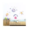 Adesivo murale "happy fairies" - le fate felici.