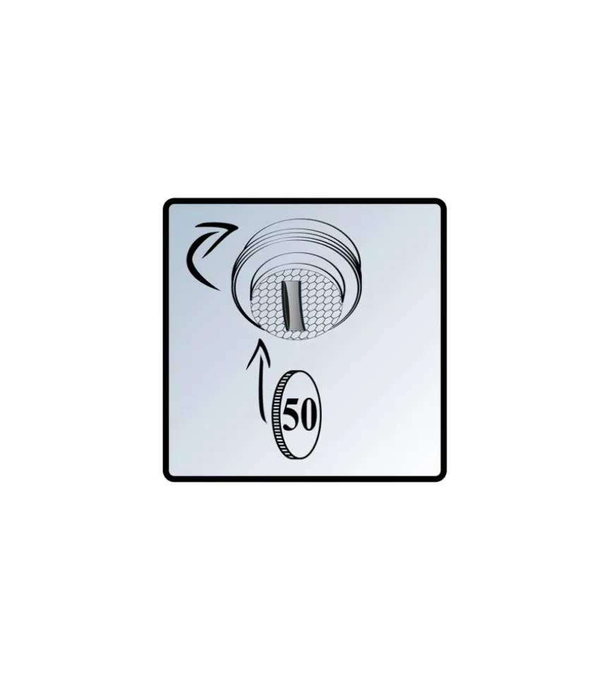 Aeratore a scomparsa m24 x 1"