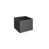 Aiuola rialzata 1x1 grigio scuro metallizzato - biohort. 65005