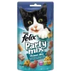 Alimento per gatto "felix party ocean mix" con salmone, merluzzo e trota