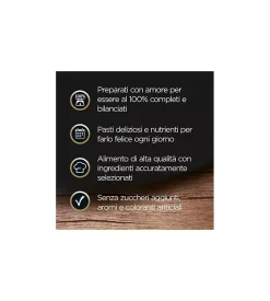 Alimento umido per cani cesar con vitello e tacchino 150 gr