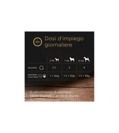 Alimento umido per cani cesar con vitello e tacchino 150 gr