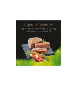 Alimento umido per cani cesar con manzo e cuore di verdure 150 gr