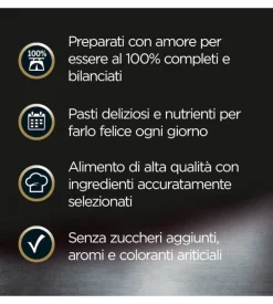 Alimento umido per cani cesar "scelta dello chef" con pesce bianco, riso e verdure 150 gr