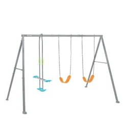 Altalena intex grigio con set di gioco a 3 funzioni 343x249x203 cm - cod. 44123
