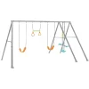 Altalena intex grigio con set di gioco a 4 funzioni 465x249x203 cm - cod. 44131