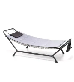 Amaca prendisole "bali" colore antracite con struttura in metallo