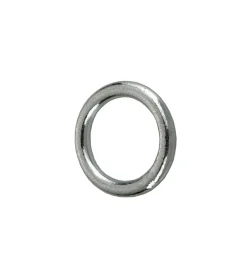 Anello tondo saldato ø 3 x 20 mm. in acciaio zincato - 12 pz.