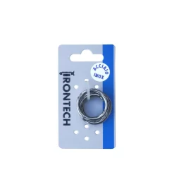 Anello tondo saldato ø 4 x 25 mm. in acciaio inox a4 - aisi 316 - 4 pz.