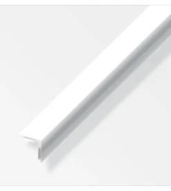 Angolare autoadesivo 20x20 pvc bianco lucido - 1 metro.