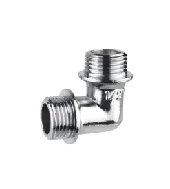 Angolo cromato maschio 1/2"