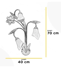 Applique 3 luce onli 