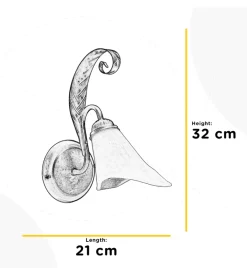 Applique 1 luce onli 