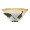 Applique 1 luce onli "mira" bronzo e27