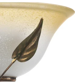 Applique 1 luce onli "mira" bronzo e27