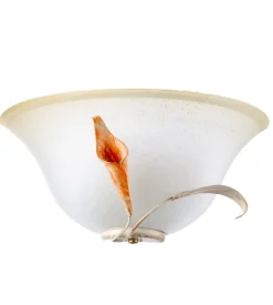 Applique 1 luce onli "vaschetta" avorio e27