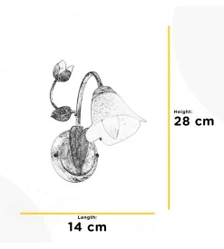 Applique 1 luce onli 