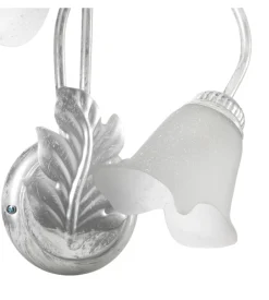 Applique 2 luci onli "marilena" argento e14