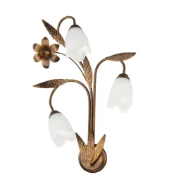 Applique 3 luci onli "sonia" bronzo e14